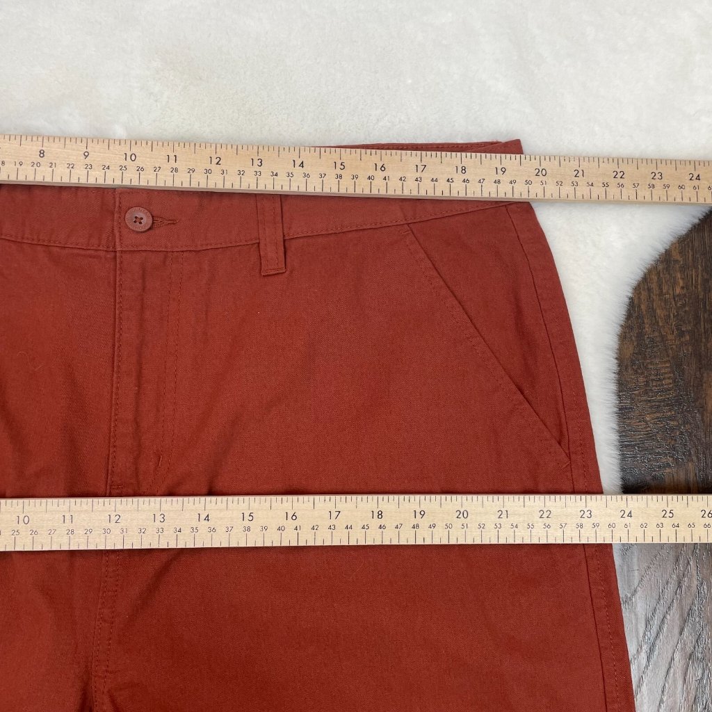 Mountain Warehouse Shorts 38 Take A Break Chino Burnt Orange Cotton Men's Nwt — image 7 of 8